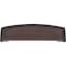 Jeffrey Alexander 96 mm Center Brushed Oil Rubbed Bronze Square-to-Center Square Renzo Cabinet Cup Pull 141-96DBAC - alternate 6